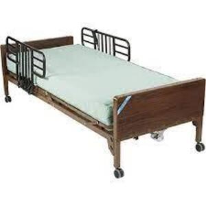 DESCRIPTION: (1) BARIATRIC HOMECARE BED WITH BED RAILS AND MOTORS BRAND/MODEL: DYNAREX RETAIL$: $3257.25 TOTAL SIZE: MUST COME INSPECT FOR ALL PARTS M