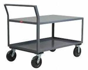 DESCRIPTION: (1) SERVICE UTILITY CART BRAND/MODEL: JAMCO INFORMATION: STEEL, GRAY RETAIL$: $2906.63 EA SIZE: 36" X 60" MIN 1