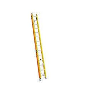 DESCRIPTION: (1) GLIDESAFE EXTENSION LADDER BRAND/MODEL: WERNER INFORMATION: ORANGE AND YELLOW RETAIL$: $449.00 EA SIZE: 28' MIN 1