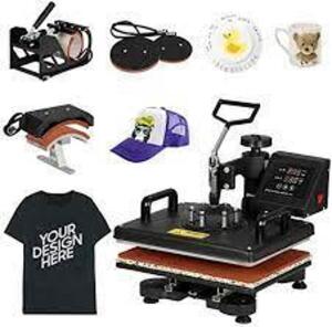 (1) HEAT PRESS MACHINE