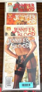 (4) JENNIFER BLOOD COMICS