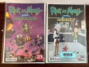 (2) RICK AND MORTY COMICS