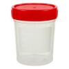 (1) CASE OF(500) SPECIMEN CONTAINER WITH LID