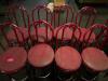 (8) METAL FRAMED UPHOLSTERED BARSTOOLS - 3