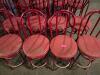 (8) METAL FRAMED UPHOLSTERED BARSTOOLS - 3