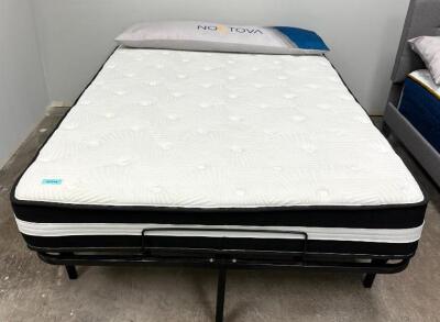 DESCRIPTION: NOCTOVA PILLOW TOP QUEEN MATTRESS BRAND/MODEL: NOCTOVA INFORMATION: MATTRESS ONLY SIZE: QUEEN