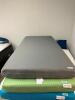 DESCRIPTION: NOCTOVA 6" MEMORY FOAM TWIN SIZE MATTRESS (GRAY) BRAND/MODEL: NOCTOVA KIDZ RETAIL$: $179.00 SIZE: TWIN - 2