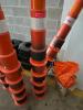 DESCRIPTION: (5) JOB SITE TRAFFIC CONES LOCATION: GARAGE QTY: 5 - 2