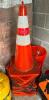 DESCRIPTION: (15) TRAFFIC CONES LOCATION: GARAGE QTY: 15