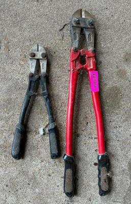 DESCRIPTION: 14" AND 24" BOLT CUTTERS LOCATION: GARAGE QTY: 2