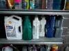 DESCRIPTION: ASSORTED CLEANING SUPPLIES AND AUTOMOTIVE CHEMICALS LOCATION: GARAGE QTY: 1 - 2