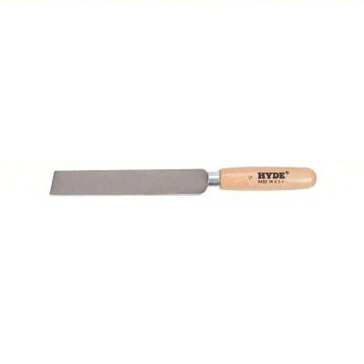 DESCRIPTION: (2) BOXES OF (10) REGULAR SQUARE POINT CHISEL BRAND/MODEL: HYDE #36M406 INFORMATION: WOODEN HANDLE RETAIL$: $9.95 PER KNIFE SIZE: 5"X1" Q