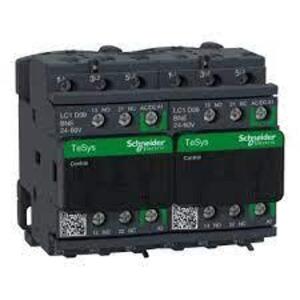 DESCRIPTION: (2) REVERSING CONTACTOR BRAND/MODEL: SCHNEIDER #LC2D09BNE RETAIL$: $362.87 EA SIZE: 3 POLES, 24-60 V QTY: 2