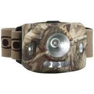 DESCRIPTION: (1) HEADLAMP BRAND/MODEL: CYCLOPS #CYC-RNG1XP-CMO INFORMATION: CAMO RETAIL$: $24.21 EA SIZE: 126 LUMEN QTY: 1