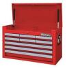 DESCRIPTION: (1) TOP CHEST TOOL STORAGE CHEST BRAND/MODEL: WESTWARD #32H878 INFORMATION: RED RETAIL$: $594.75 EA SIZE: 26"W 12-5/8"D 16-3/8"H, 9 DRAWE