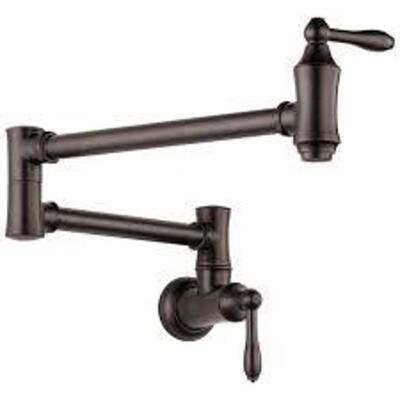 DESCRIPTION: (1) WALL MOUNTED POT-FILLER BRAND/MODEL: DELTA #1177LF-RB RETAIL$: $595.04 EA QTY: 1