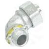 DESCRIPTION: (30) 90 DEGREE ANGLE MALE CONNECTOR WITHOUT INSULATED THROAT BUSHING BRAND/MODEL: EATON #LT7590 RETAIL$: $12.50 EA SIZE: 3/4" QTY: 30