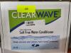 DESCRIPTION: (1) SALT FREE WATER CONDITIONER BRAND/MODEL: CLEARWAVE RETAIL$: $294.74 EA QTY: 1 - 2