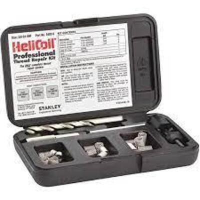 DESCRIPTION: (2) MASTER THREAD REPAIR KITS BRAND/MODEL: HELICOIL #5402-9 INFORMATION: GRAY CASE RETAIL$: $175.39 EA QTY: 2