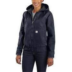 DESCRIPTION: (1) WASHED DUCK INSULATED ACTIVE JACKET BRAND/MODEL: CARHARTT #J130-W INFORMATION: BLACK RETAIL$: $100.43 EA SIZE: MEDIUM QTY: 1