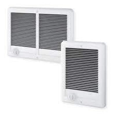 DESCRIPTION: (1) TWIN HIGH OUTPUT FAN-FORCED HEATER BRAND/MODEL: GLENDIMPLEX INFORMATION: WHITE RETAIL$: $170.30 EA QTY: 1