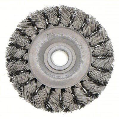 DESCRIPTION: (1) BOX OF (10) WIRE WHEEL BRUSH BRAND/MODEL: WEILER #4F723 RETAIL$: $49.73 EA SIZE: 3" QTY: 1