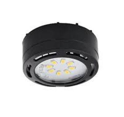 DESCRIPTION: (3) PUCK ACCENT LIGHT KIT BRAND/MODEL: AMAX 350 LED PL1BLK RETAIL$: $30.00 EA QTY: 3