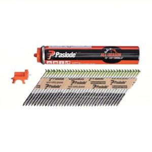 DESCRIPTION: (2) CASES OF (1000) FUEL CELL FRAMING NAILS BRAND/MODEL: PASLODE #3FRT1 RETAIL$: $55.94 EA SIZE: 3IN OFFSET ROUND HEAD QTY: 2