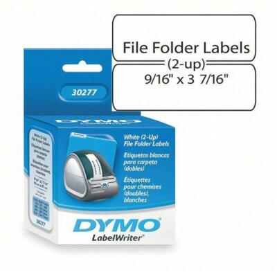 DESCRIPTION: (3) BOXES OF (10) PRINTER LABELS BRAND/MODEL: DYMO #2XZN5 INFORMATION: WHITE RETAIL$: $14.83 PER ROLL SIZE: 9/16 IN LABEL WD, 3 7/16 IN L