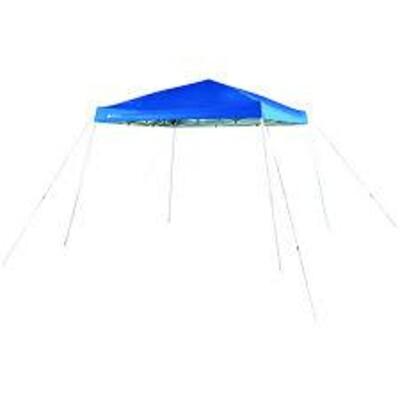 DESCRIPTION: (1) SLANT LEG INSTANT CANOPY BRAND/MODEL: OZARK TRAIL INFORMATION: BLUE RETAIL$: 55 SIZE: 10X10 QTY: 1