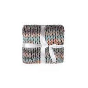 DESCRIPTION: (1) CHUNKY KNITTED BLACKET BRAND/MODEL: SILVER ONE INTERNATIONAL RETAIL$: $31.00 EA QTY: 1