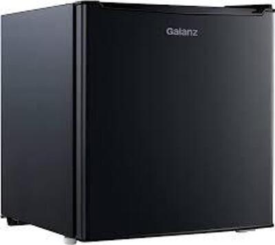 DESCRIPTION: (1) REFRIGERATOR/FREEZER BRAND/MODEL: GLANZ INFORMATION: BLACK RETAIL$: $104.00 EA SIZE: 1.7 CU. FT QTY: 1