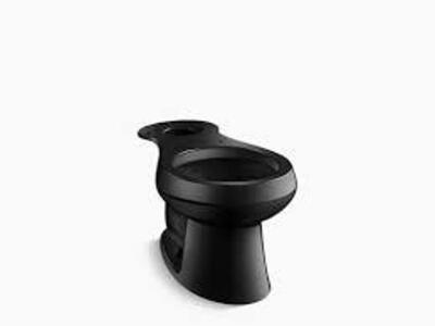 DESCRIPTION: (1) WELLWORTH ROUND TOILET BOWL ONLY BRAND/MODEL: KOHLER #4197-7 INFORMATION: BLACK RETAIL$: $220.00 EA QTY: 1