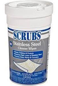 DESCRIPTION: (1) CASE OF (6) STAINLESS STEEL CLEANER TOWELS BRAND/MODEL: SCRUBS #41C260 RETAIL$: $136.89 EA QTY: 1