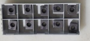 DESCRIPTION: (20) LNET CARBIDE MILLING INSERTS BRAND/MODEL: ISCAR LNET124508-TN IC928 RETAIL$: $23.60 PER INSERT QTY: 20