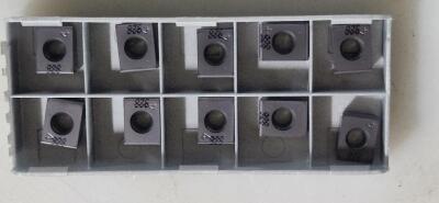 DESCRIPTION: (20) LNET CARBIDE MILLING INSERTS BRAND/MODEL: ISCAR LNET124508-TN IC928 RETAIL$: $23.60 PER INSERT QTY: 20