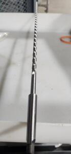 DESCRIPTION: (1) HSS TAPER SHANK EXTRA LENGTH DRILL BIT BRAND/MODEL: NACHI L651 RETAIL$: 43.5 SIZE: 5/16 x 24" MT2 QTY: 1