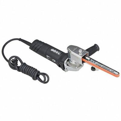 DESCRIPTION (1) ELECTRIC ABRASIVE BELT TOOL BRAND/MODEL DYNABRADE #11X738 ADDITIONAL INFORMATION RETAILS FOR $369.60 SIZE 11000 RPM THIS LOT IS ONE MO