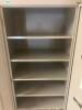 DESCRIPTION: 78" SIX TIER STORAGE CABINET BRAND / MODEL: SANDUSKY ADDITIONAL INFORMATION: GREAT CONDITION. SIZE: 78" X 24" X 36" LOCATION: CLINIC 5 ME - 3