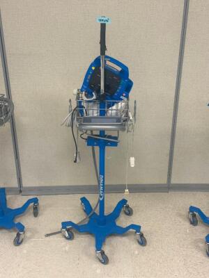 DESCRIPTION: PROCARE AUSCULTATORY 400 PATIENT MONITOR WITH V1000 ROLLING STAND - RETIRED BRAND / MODEL: GE RETAIL PRICE: $1,300.00 ADDITIONAL INFORMAT