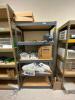 DESCRIPTION: 72" SHELVING UNITS WITH CONTENTS SIZE: SEE PHOTOS LOCATION: CLINIC 6 THIS LOT IS: ONE MONEY QTY: 1