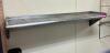 DESCRIPTION: 36" X 12" STAINLESS WALL SHELF ADDITIONAL INFORMATION CONTENTS ARE NOT INCLUDED. SIZE 36" X 12" LOCATION: KITCHEN QTY: 1 - 2