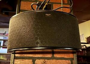 DESCRIPTION: (2) KLIPSCH WALL MOUNT SPEAKERS LOCATION: BAR QTY: 2