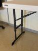 DESCRIPTION: (2) - 4 FT. FOLDING TABLE BRAND / MODEL: LIFETIME LOCATION: CLINIC 8 THIS LOT IS: SOLD BY THE PIECE QTY: 2 - 4