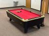 DESCRIPTION: DYNAMO POOL TABLE WITH ACCESSORIES ADDITIONAL INFORMATION: GOOD CONDITION. SEE PHOTOS FOR LOT ACCESSORIES. SOLD AS SET. LOCATION: CLINIC - 5