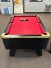 DESCRIPTION: DYNAMO POOL TABLE WITH ACCESSORIES ADDITIONAL INFORMATION: GOOD CONDITION. SEE PHOTOS FOR LOT ACCESSORIES. SOLD AS SET. LOCATION: CLINIC - 9