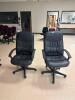 DESCRIPTION: (2) - PC. MATCHING ROLLING OFFICE CHAIR SET LOCATION: OPEN AREA BETWEEN CLINIC 9 & 10 THIS LOT IS: SOLD BY THE PIECE QTY: 2 - 2