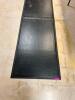 DESCRIPTION: (3) 5' X 30" BLACK RUBBER TRAFFIC MATS. SIZE 5' X 30" LOCATION: LAUNDRY THIS LOT IS: SOLD BY THE PIECE QTY: 3 - 2