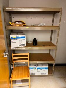 DESCRIPTION: (3) 48" X 18" SIX TIER METAL SHELVES ADDITIONAL INFORMATION CONTENTS ARE NOT INCLUDED SIZE 48" X 18" X 75" LOCATION: LAUNDRY THIS LOT IS: