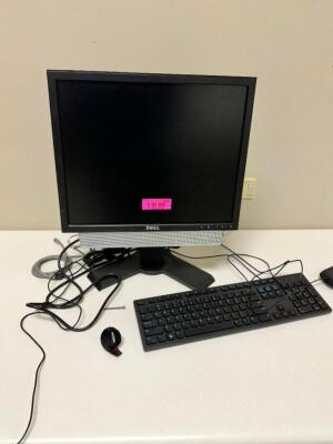 DESCRIPTION: (3) 15" LCD MONITORS W/ KEYBOARDS LOCATION: WEST END CLINICS LABS THIS LOT IS: SOLD BY THE PIECE QTY: 3